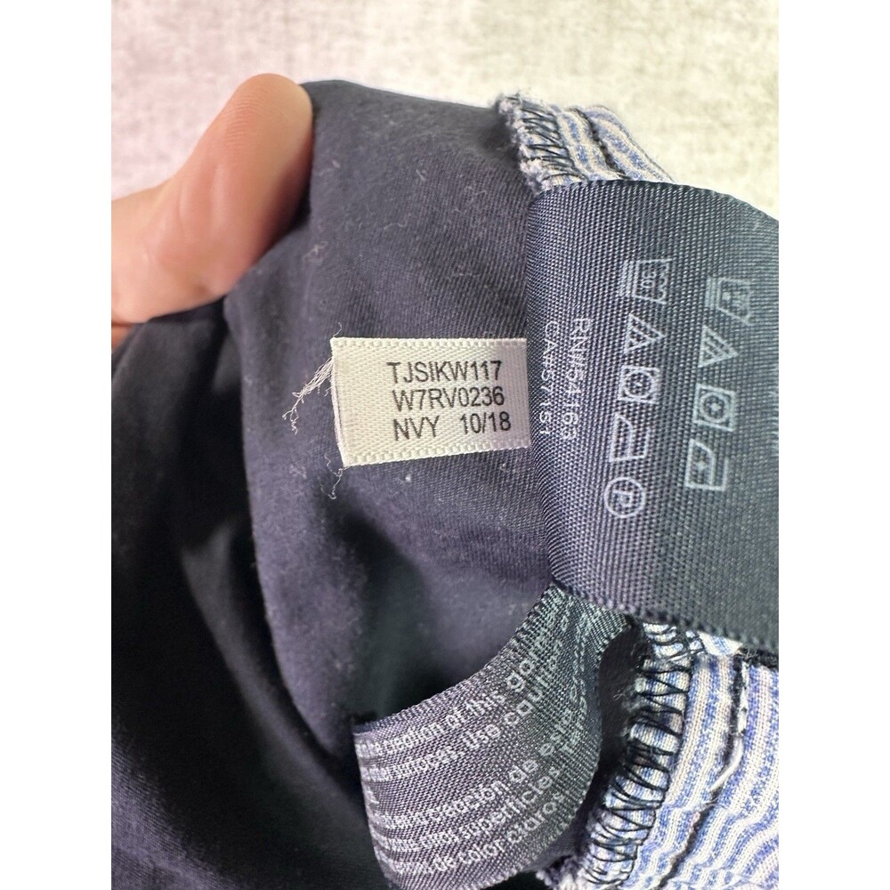 Tommy Hilfiger Women’s Navy Chino Shorts Plus Size 18W 8” Inseam EUC - Picture 8 of 9